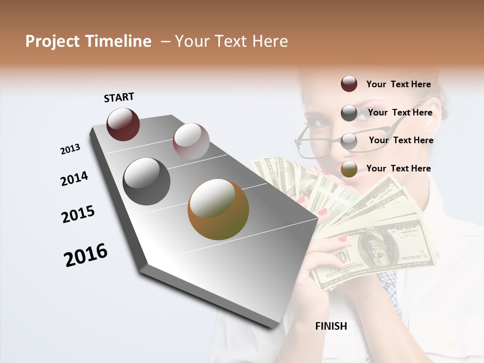 Happy Savings Mortgage PowerPoint Template