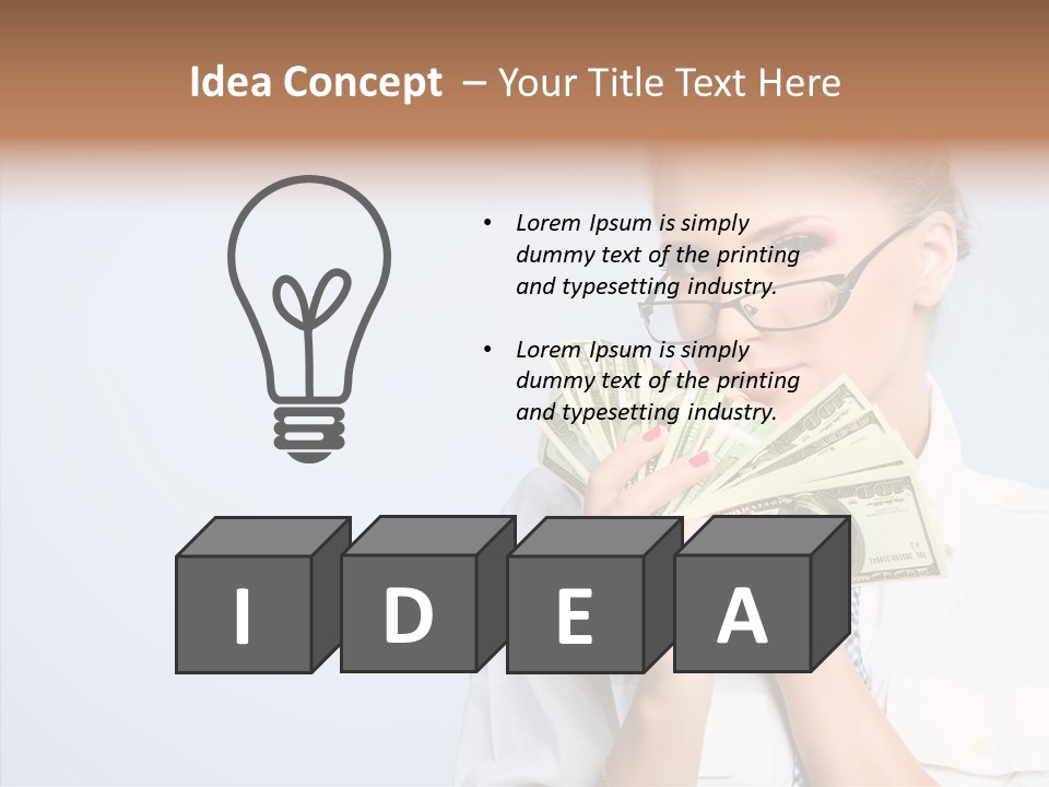 Happy Savings Mortgage PowerPoint Template