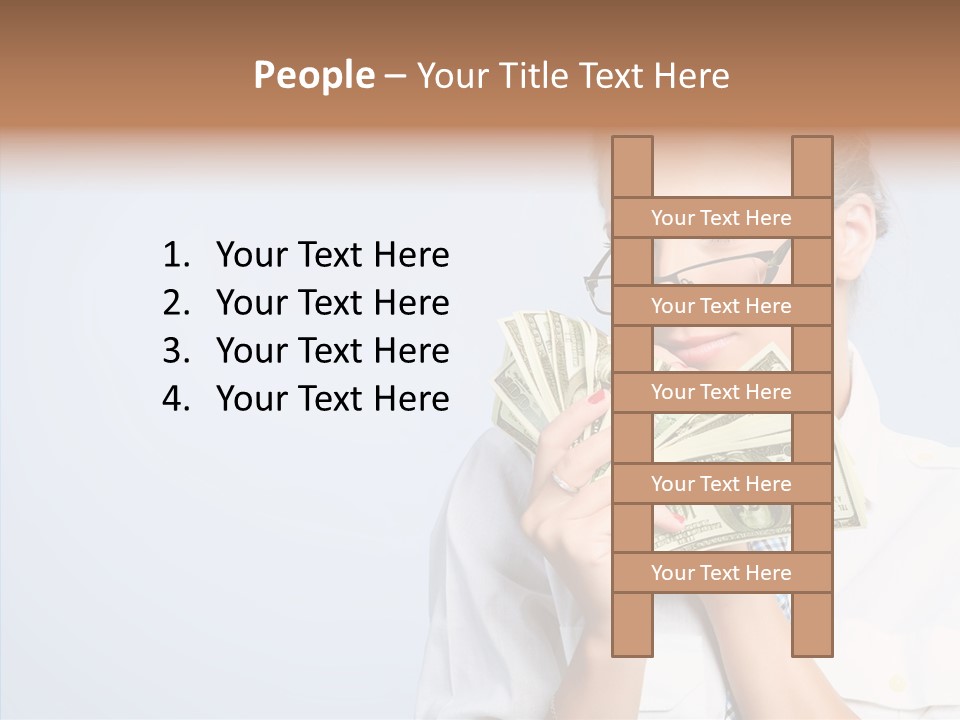 Happy Savings Mortgage PowerPoint Template