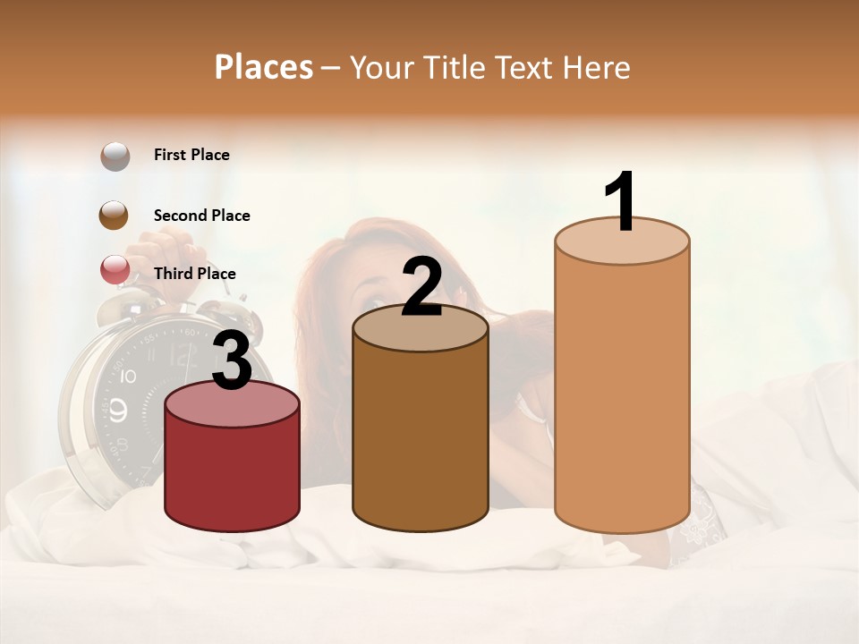 Sadness Bed Morning PowerPoint Template