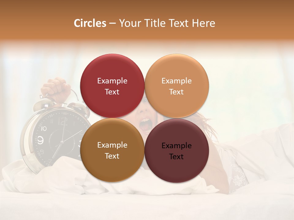 Sadness Bed Morning PowerPoint Template