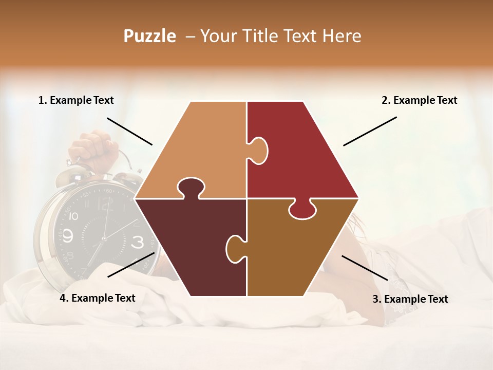 Sadness Bed Morning PowerPoint Template