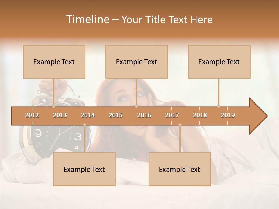 Sadness Bed Morning PowerPoint Template