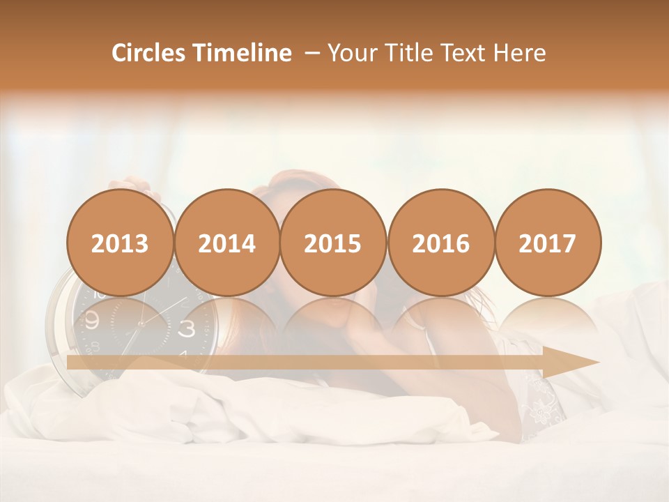 Sadness Bed Morning PowerPoint Template