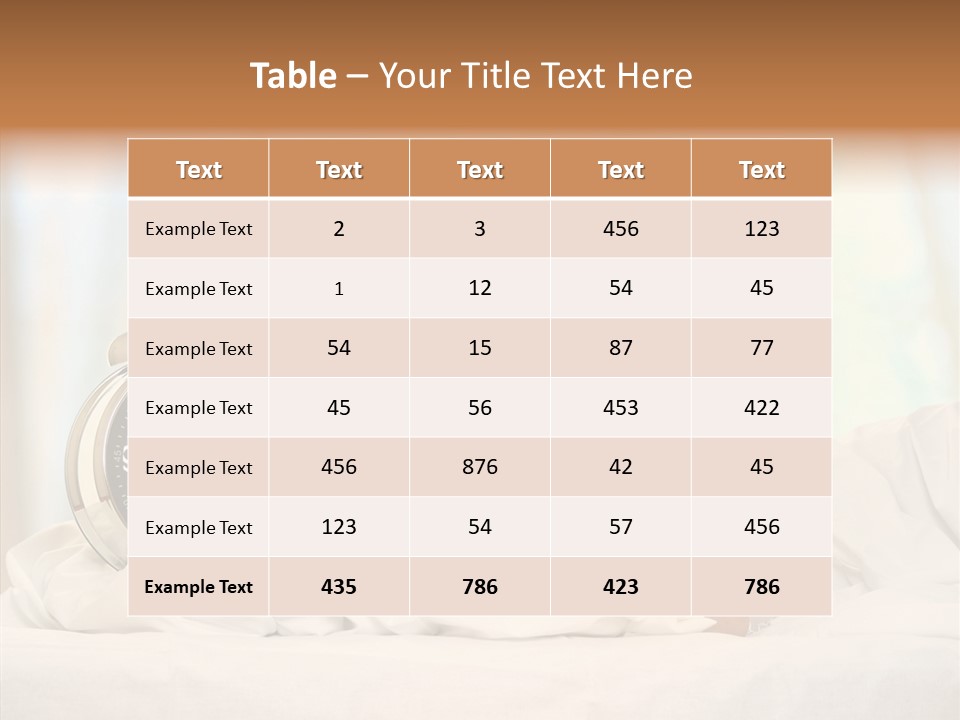 Sadness Bed Morning PowerPoint Template
