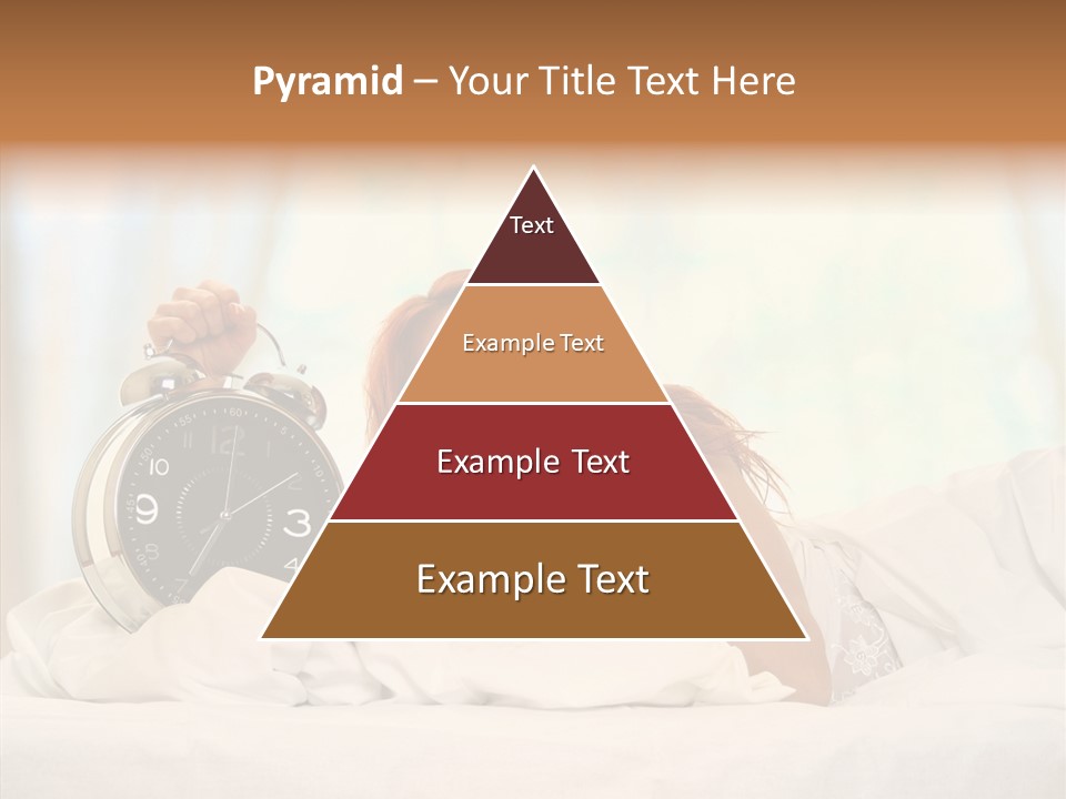 Sadness Bed Morning PowerPoint Template