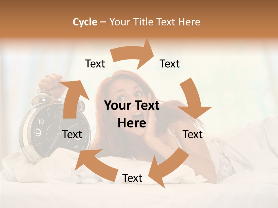 Sadness Bed Morning PowerPoint Template