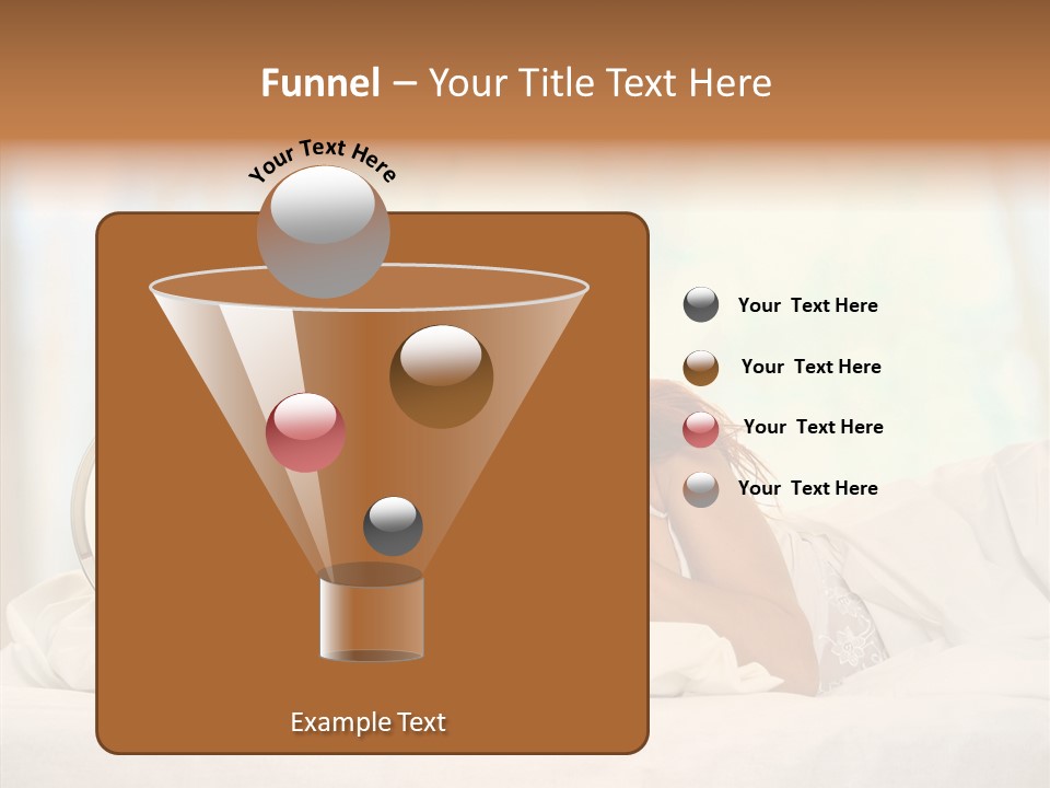 Sadness Bed Morning PowerPoint Template