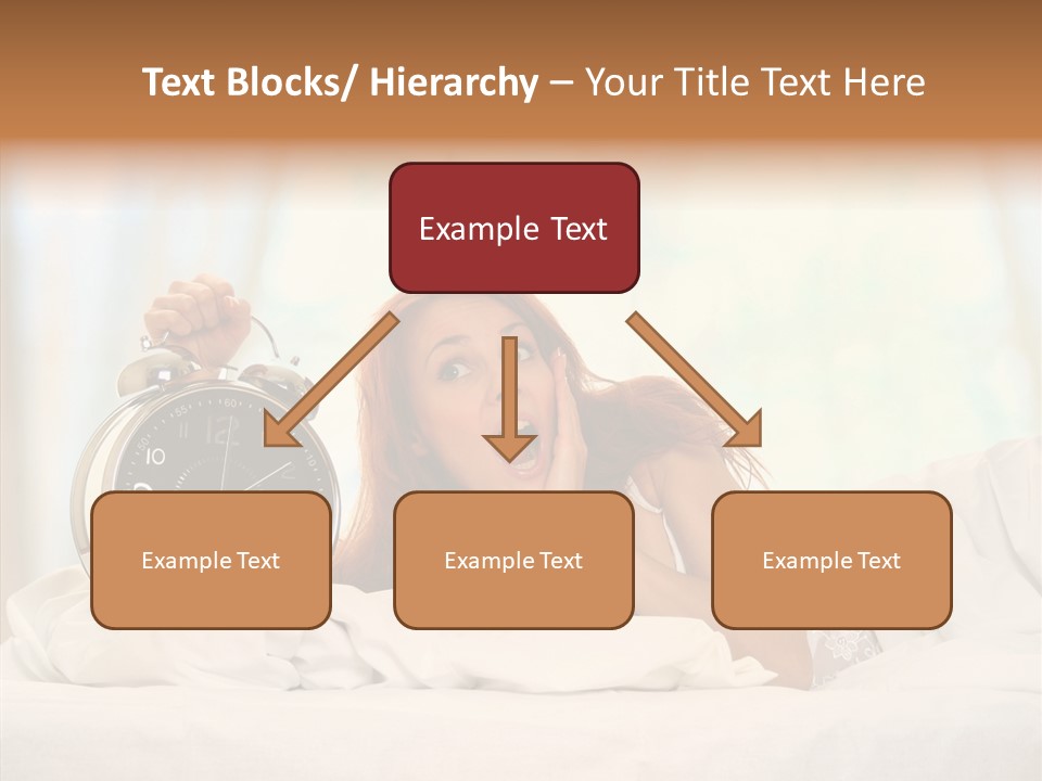 Sadness Bed Morning PowerPoint Template