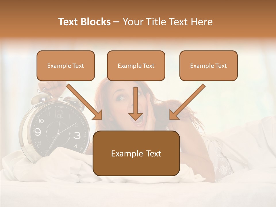Sadness Bed Morning PowerPoint Template