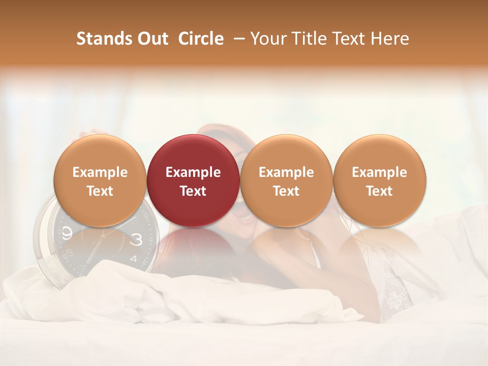 Sadness Bed Morning PowerPoint Template