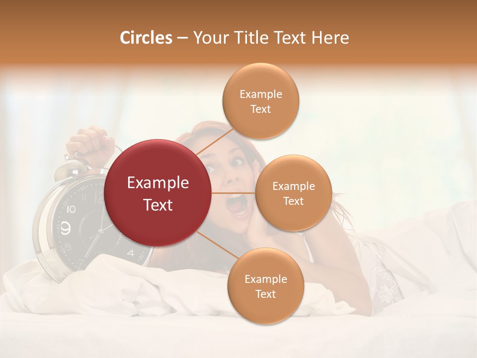 Sadness Bed Morning PowerPoint Template