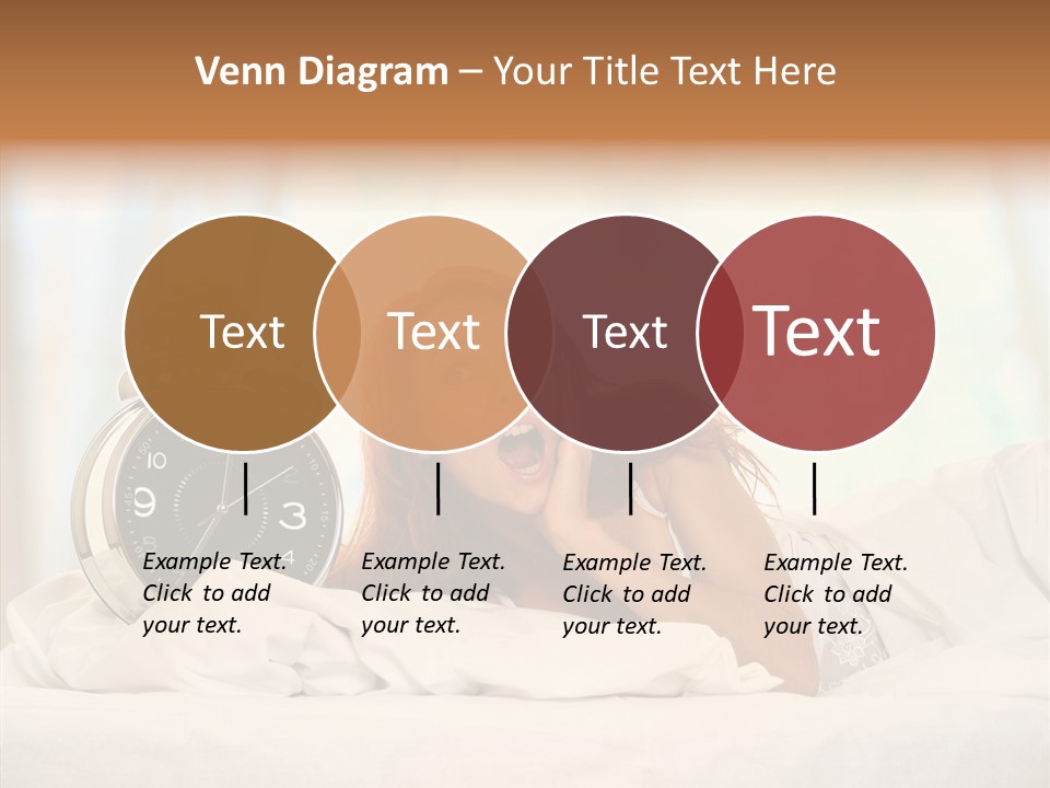 Sadness Bed Morning PowerPoint Template