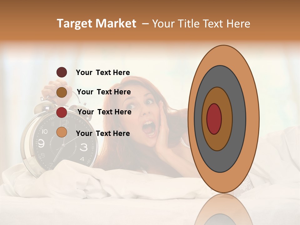 Sadness Bed Morning PowerPoint Template