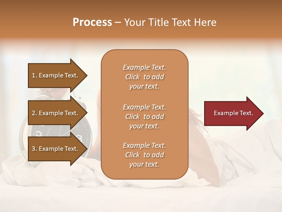 Sadness Bed Morning PowerPoint Template