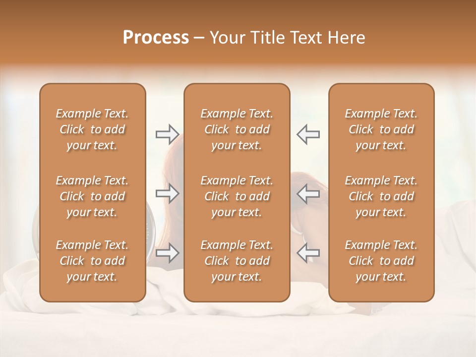 Sadness Bed Morning PowerPoint Template
