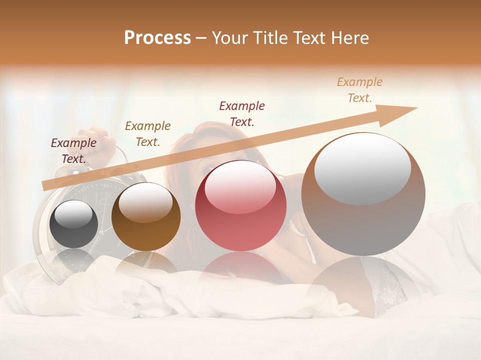 Sadness Bed Morning PowerPoint Template