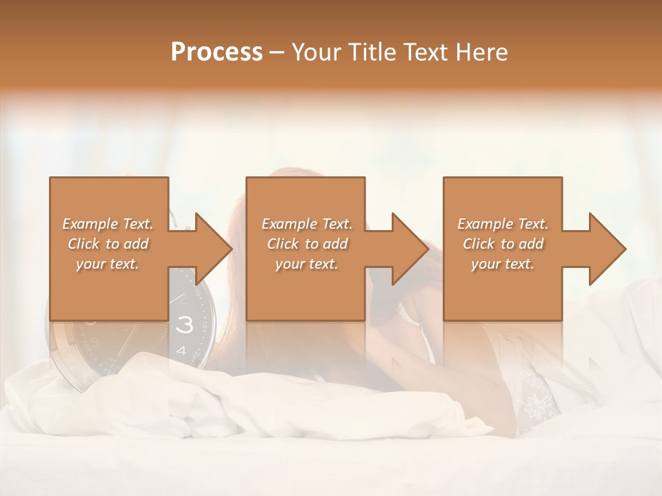 Sadness Bed Morning PowerPoint Template