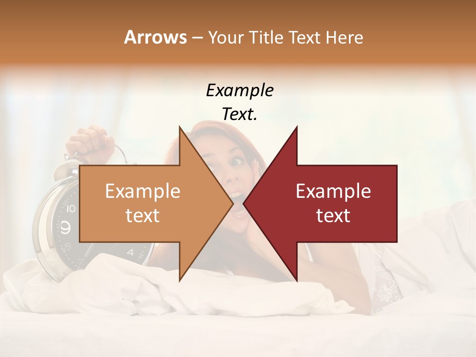 Sadness Bed Morning PowerPoint Template