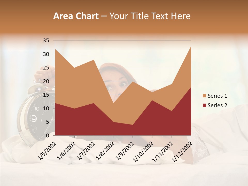 Sadness Bed Morning PowerPoint Template