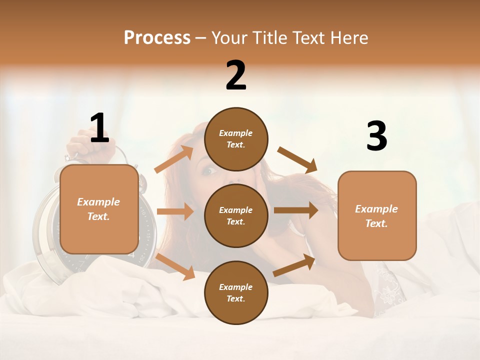 Sadness Bed Morning PowerPoint Template