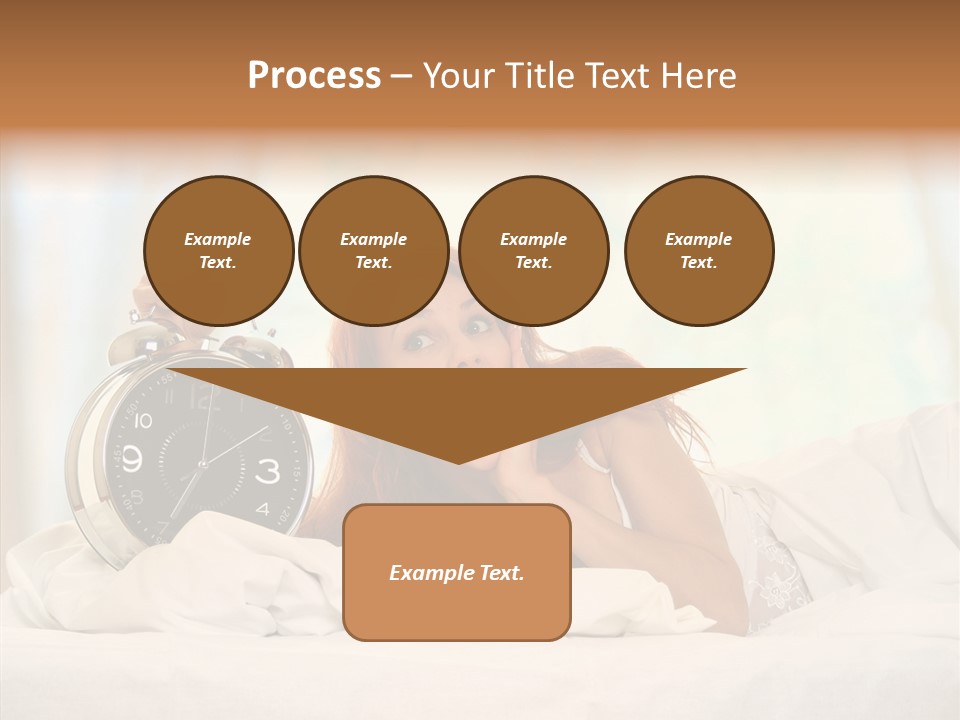 Sadness Bed Morning PowerPoint Template