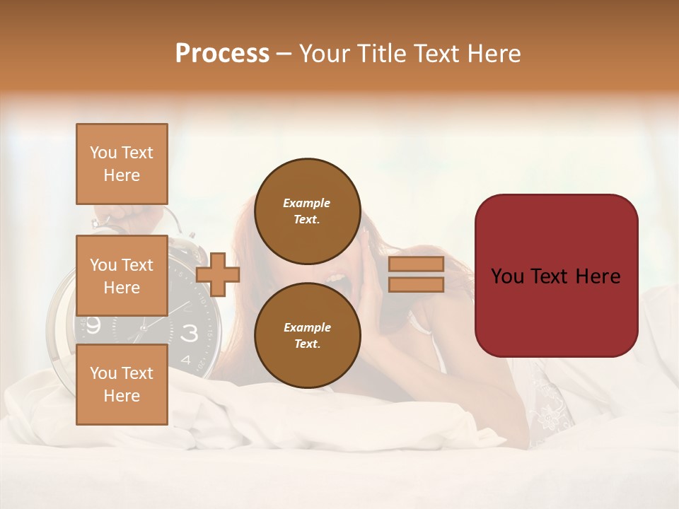Sadness Bed Morning PowerPoint Template