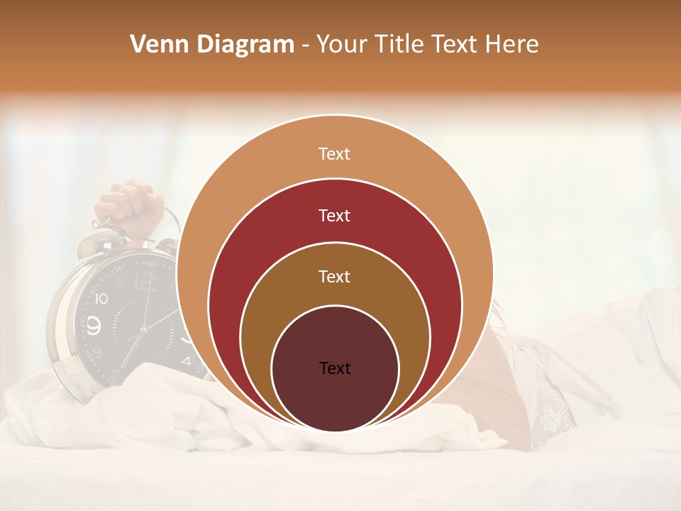 Sadness Bed Morning PowerPoint Template