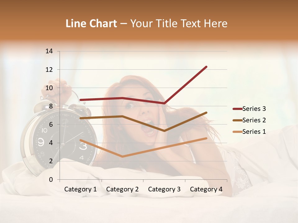 Sadness Bed Morning PowerPoint Template