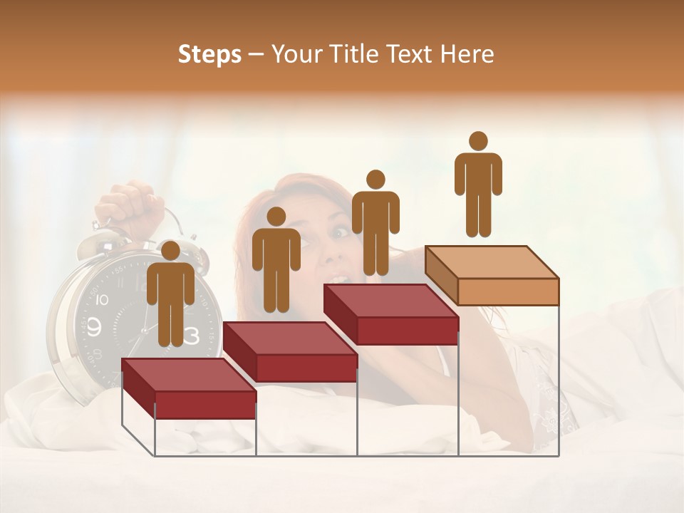 Sadness Bed Morning PowerPoint Template