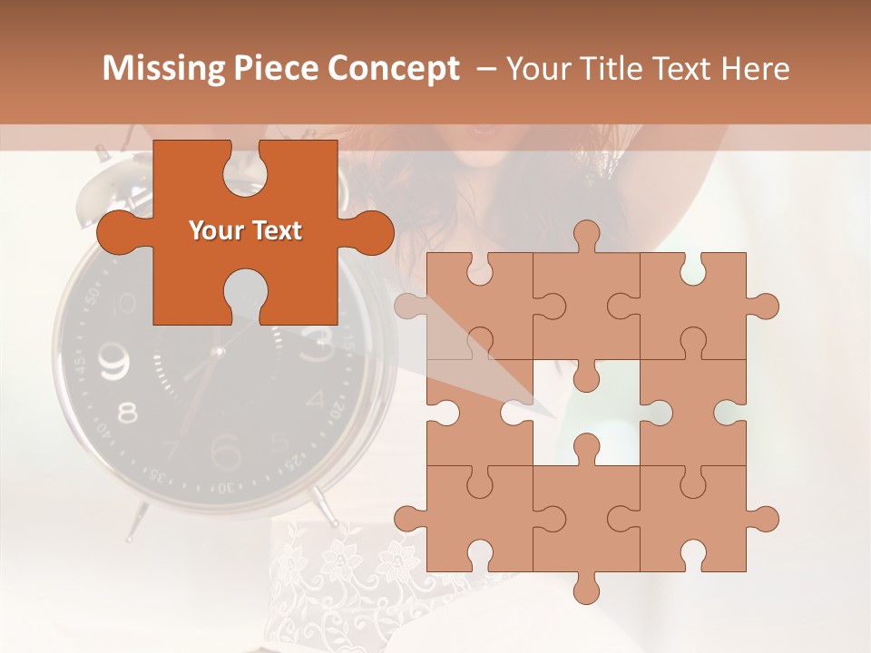 Caucasian Beautiful Beauty PowerPoint Template