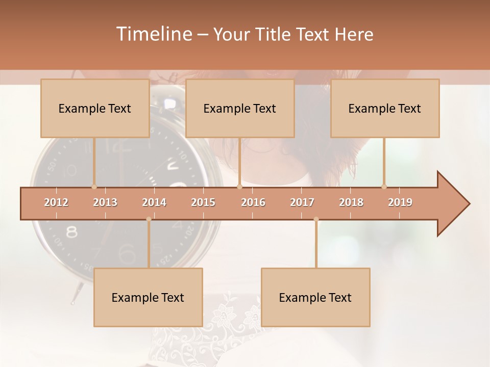 Caucasian Beautiful Beauty PowerPoint Template