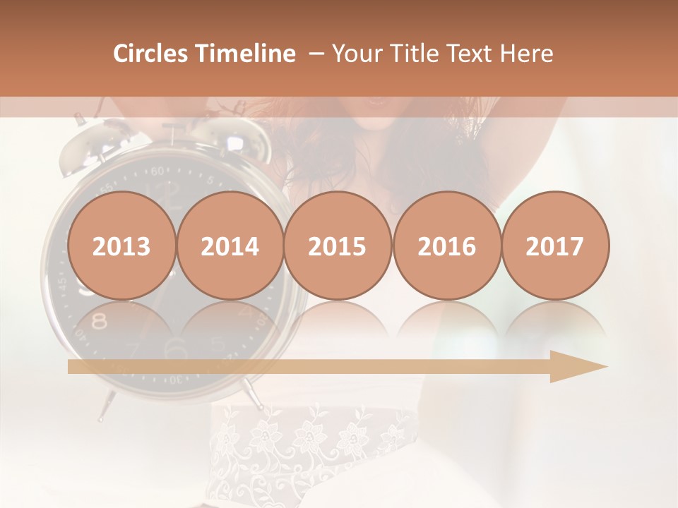 Caucasian Beautiful Beauty PowerPoint Template