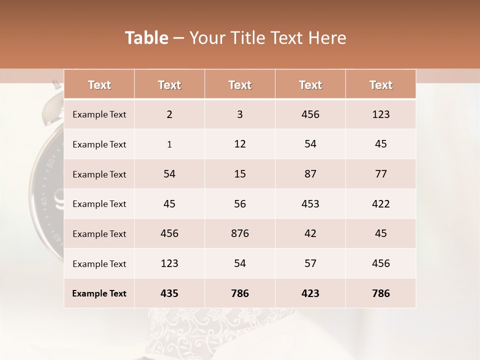 Caucasian Beautiful Beauty PowerPoint Template