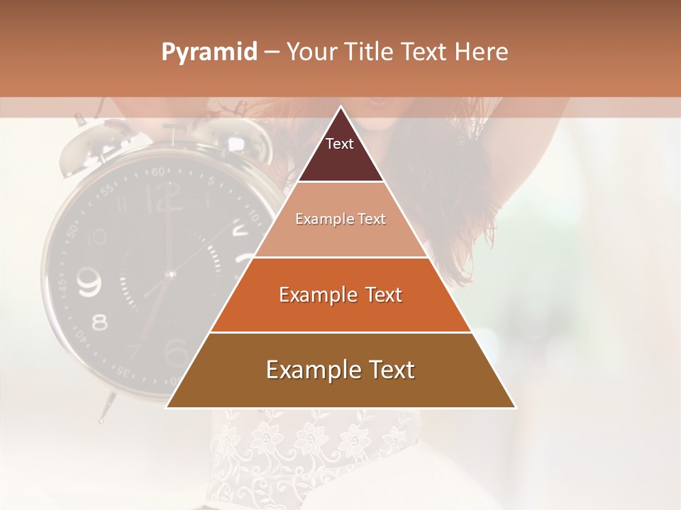 Caucasian Beautiful Beauty PowerPoint Template