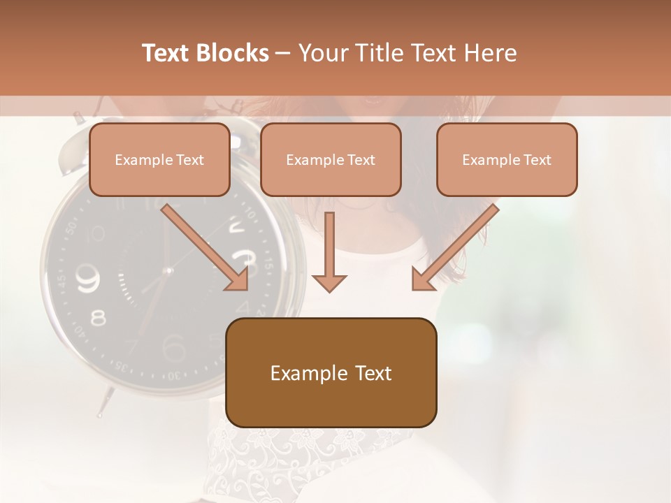 Caucasian Beautiful Beauty PowerPoint Template