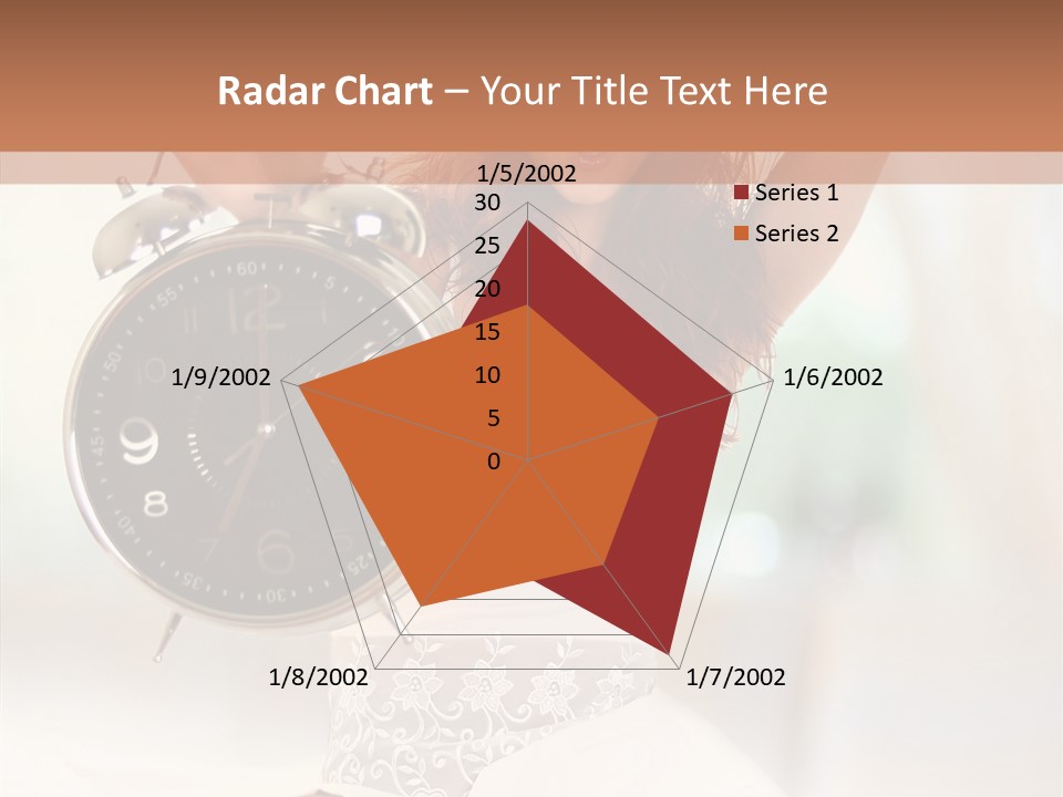 Caucasian Beautiful Beauty PowerPoint Template