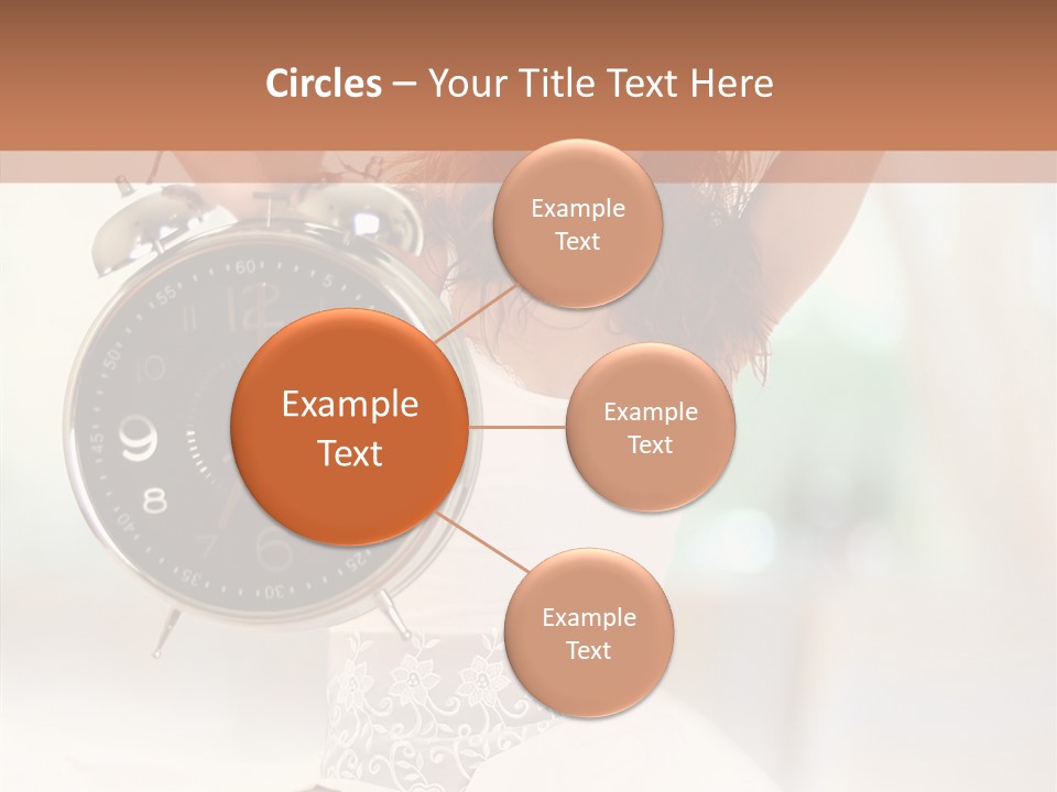 Caucasian Beautiful Beauty PowerPoint Template