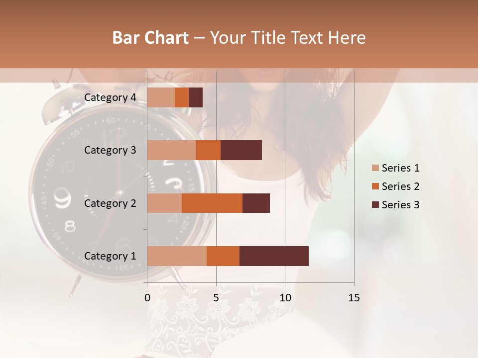 Caucasian Beautiful Beauty PowerPoint Template