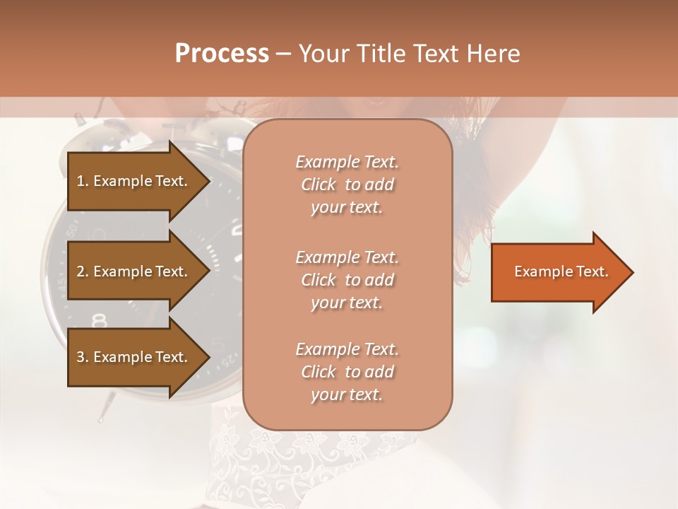 Caucasian Beautiful Beauty PowerPoint Template
