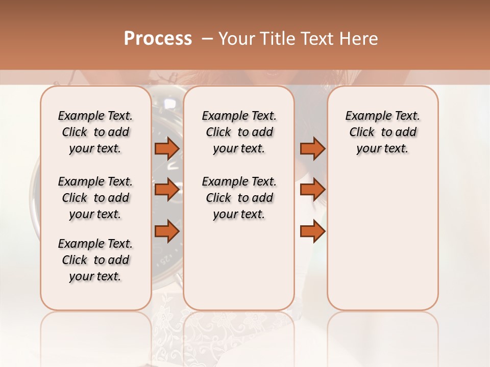 Caucasian Beautiful Beauty PowerPoint Template