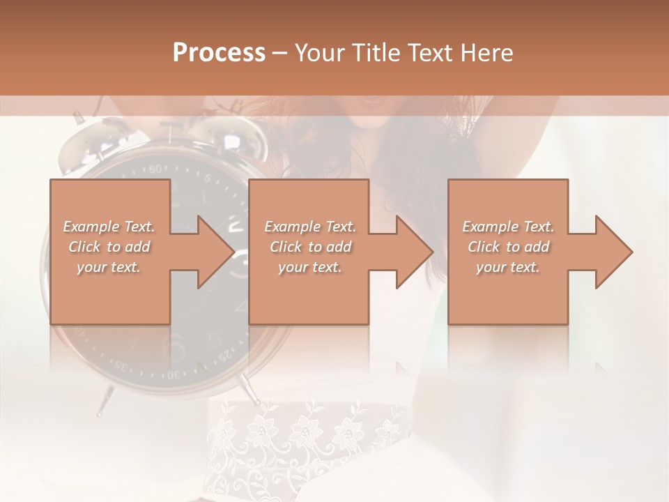 Caucasian Beautiful Beauty PowerPoint Template