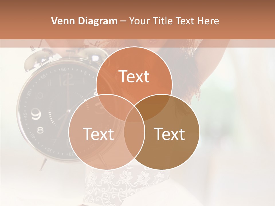 Caucasian Beautiful Beauty PowerPoint Template