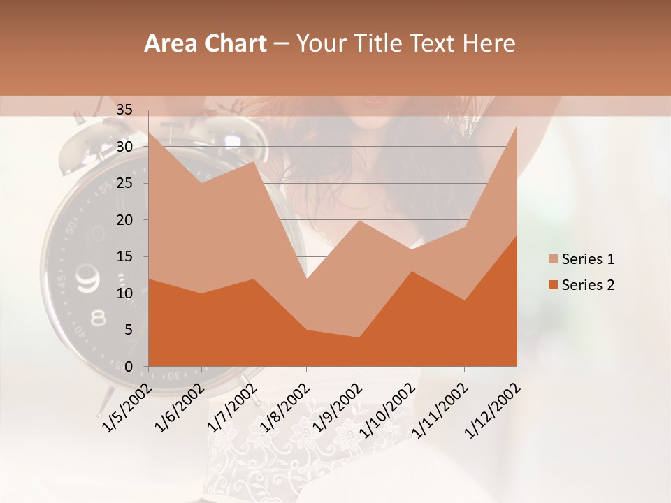 Caucasian Beautiful Beauty PowerPoint Template
