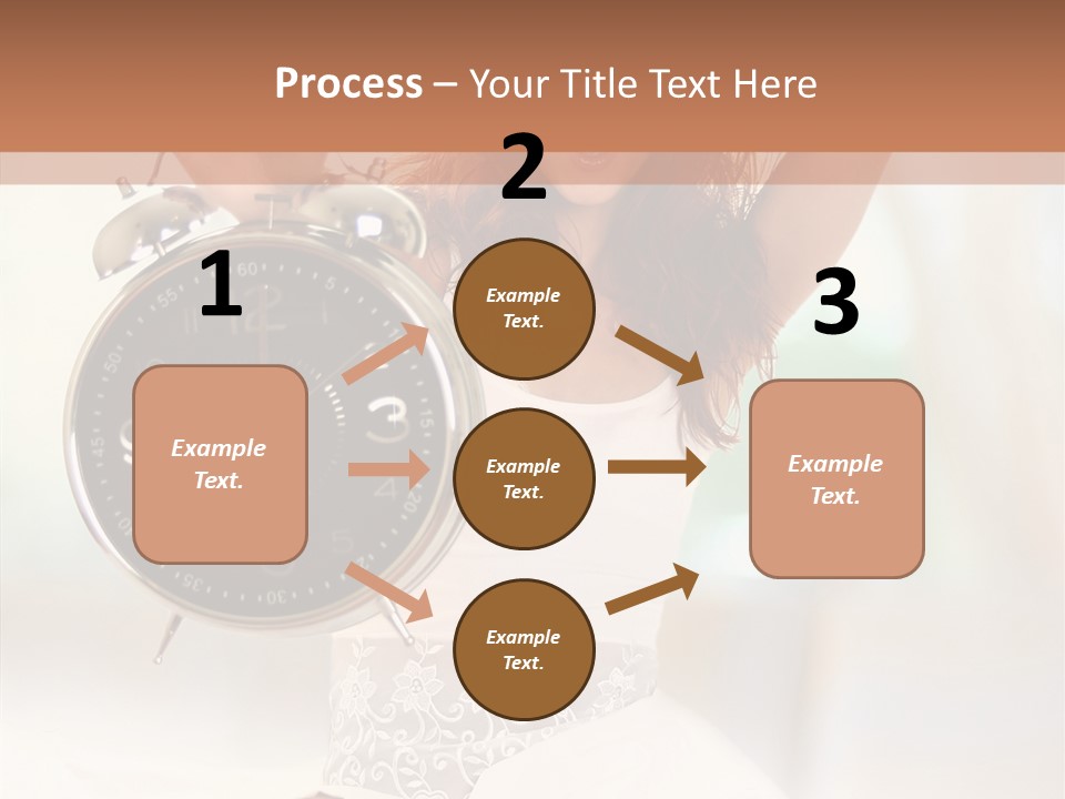Caucasian Beautiful Beauty PowerPoint Template