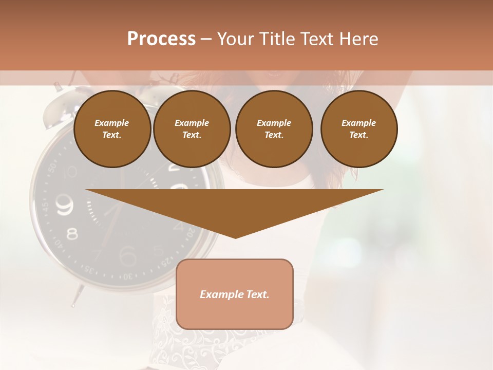 Caucasian Beautiful Beauty PowerPoint Template