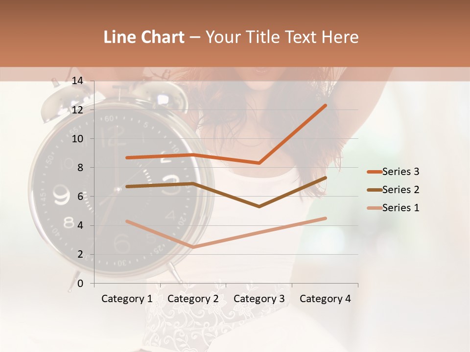Caucasian Beautiful Beauty PowerPoint Template