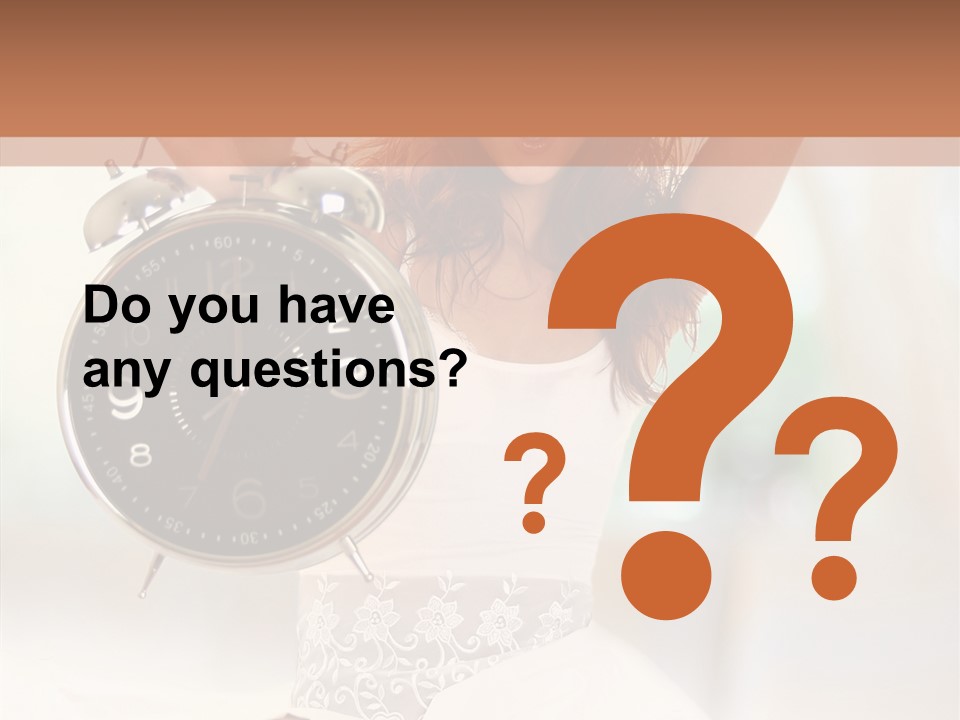 Caucasian Beautiful Beauty PowerPoint Template