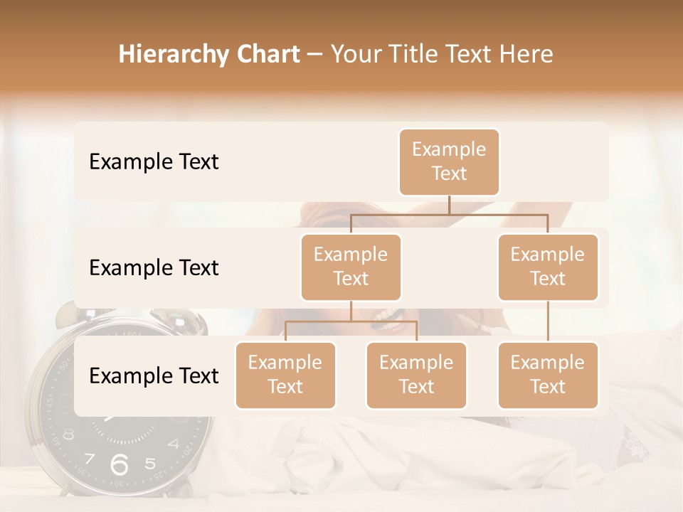 Lying Pillow Waiting PowerPoint Template