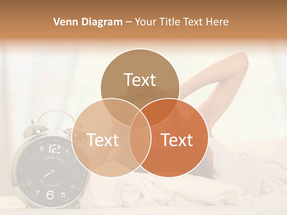 Lying Pillow Waiting PowerPoint Template